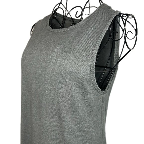 Zara Charcoal Sleeveless Tank Top - Picture 3 of 7